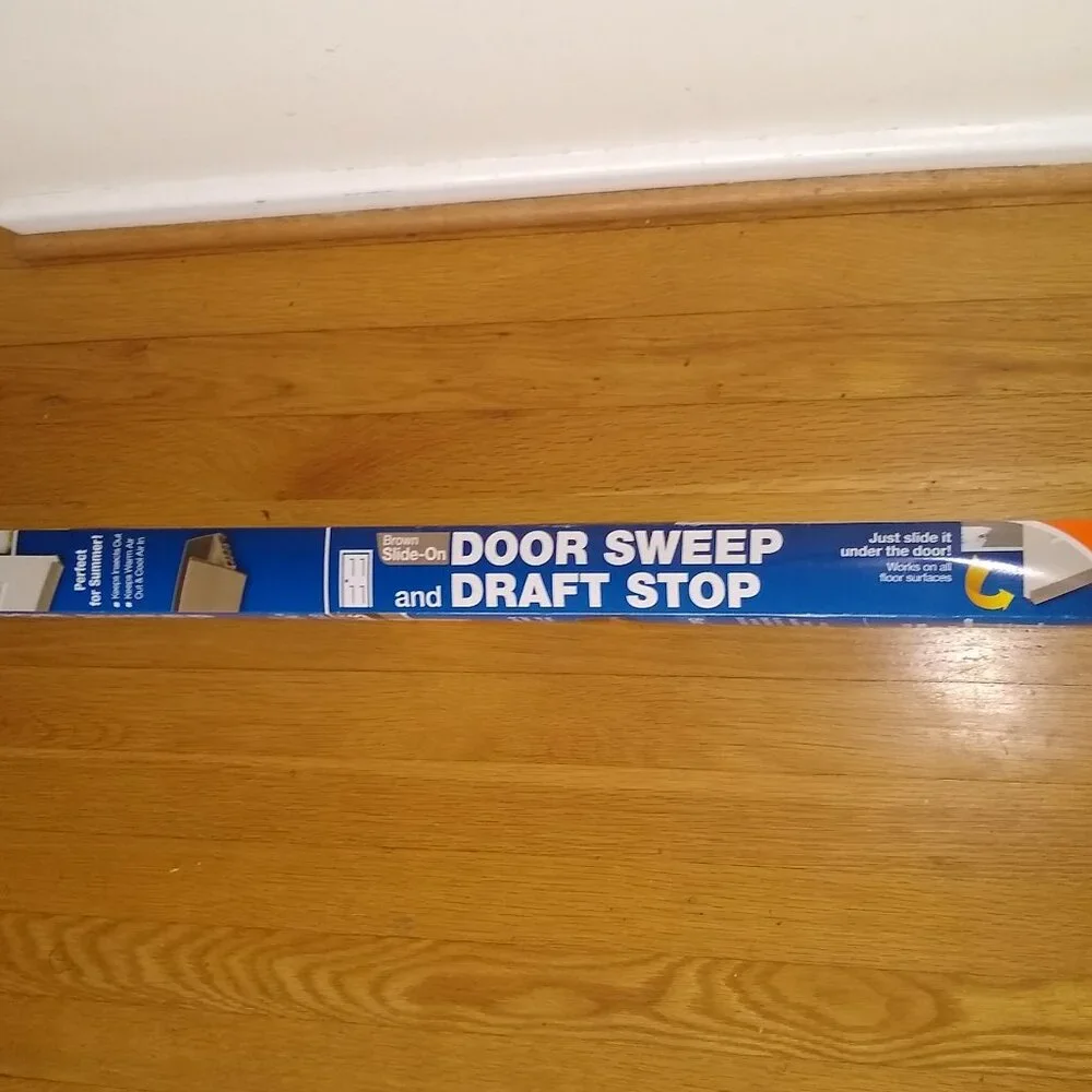 EZ Frost King Slide On Door Sweep New